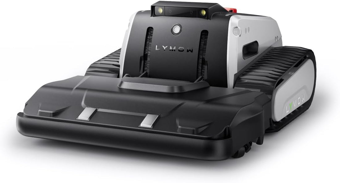 Lymow One Plus Robot Lawn Mower – Wire-Free RTK + Vision, 45° Slope Climbing, 1.1 Acres Daily, 16 in Dual Blades