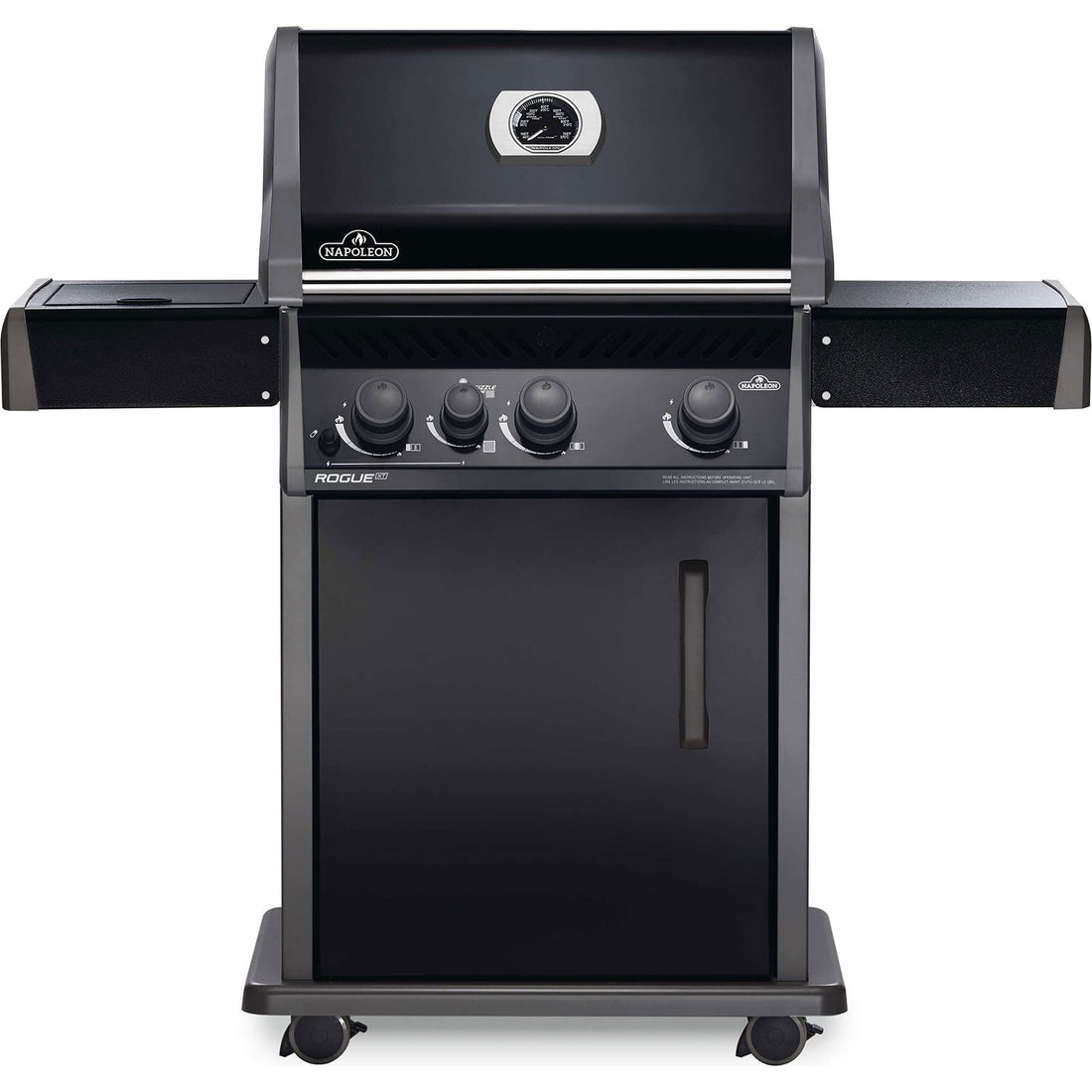 Napoleon Rogue XT 425 Propane Gas Grill – 3-Burner BBQ Grill, Black