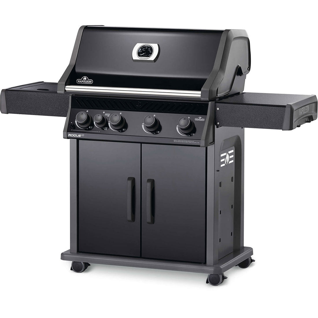 Napoleon Rogue XT 525 Propane Gas Grill – 4-Burner BBQ Grill, Black
