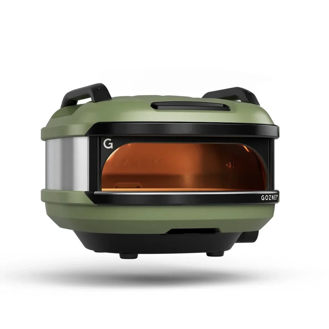 Gozney Tread Portable Gas Pizza Oven – 14 in Propane Outdoor Pizza Oven for Camping, Olive Green
