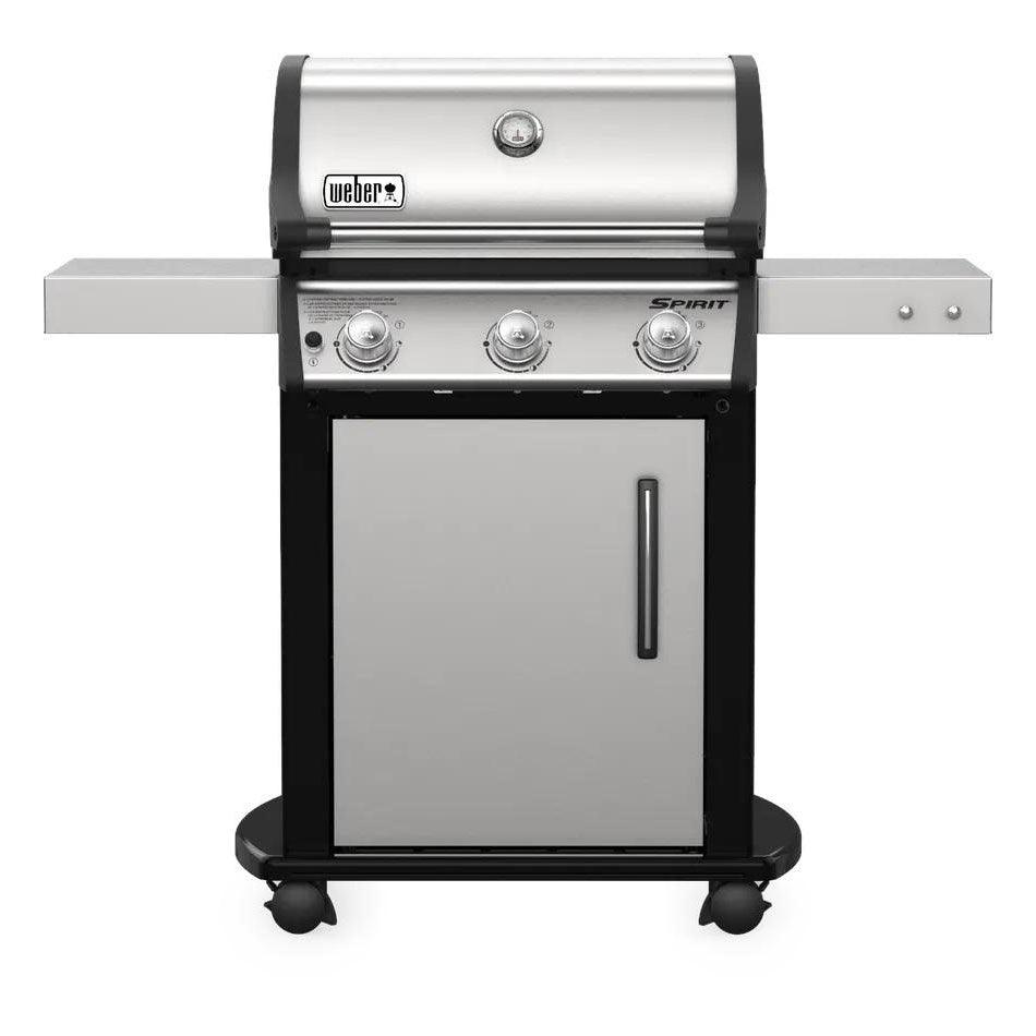 Weber Spirit S-315 3-Burner Propane Gas Grill – Stainless Steel BBQ Grill
