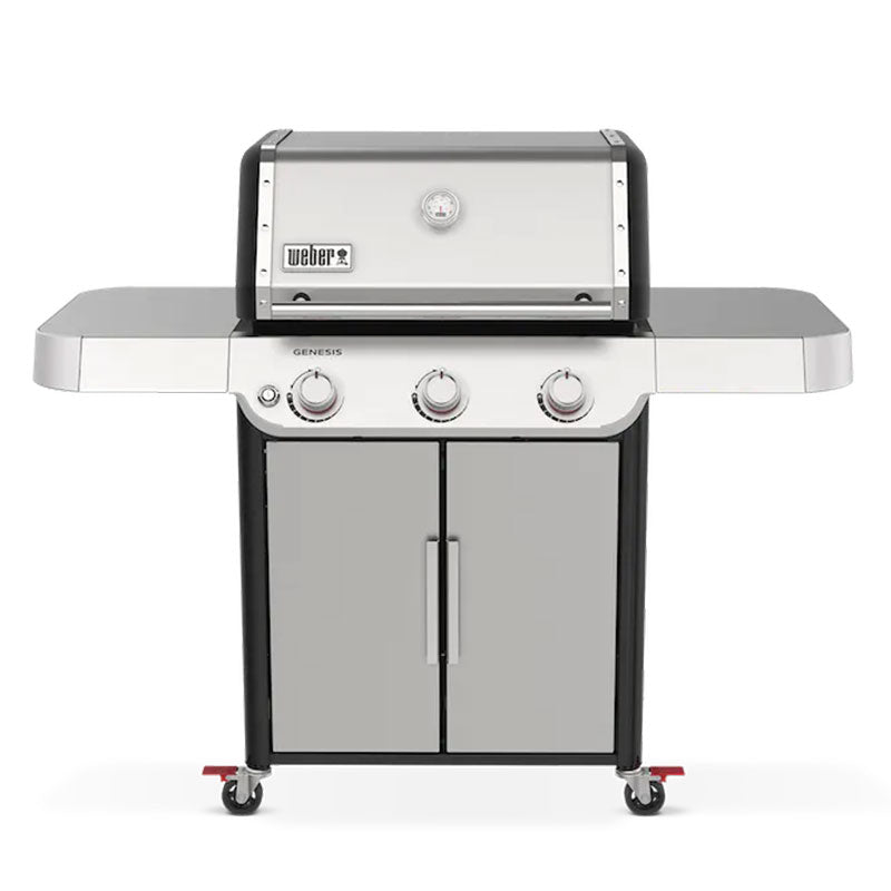 Weber Genesis S-315 3-Burner Propane Gas Grill – Stainless Steel BBQ Grill