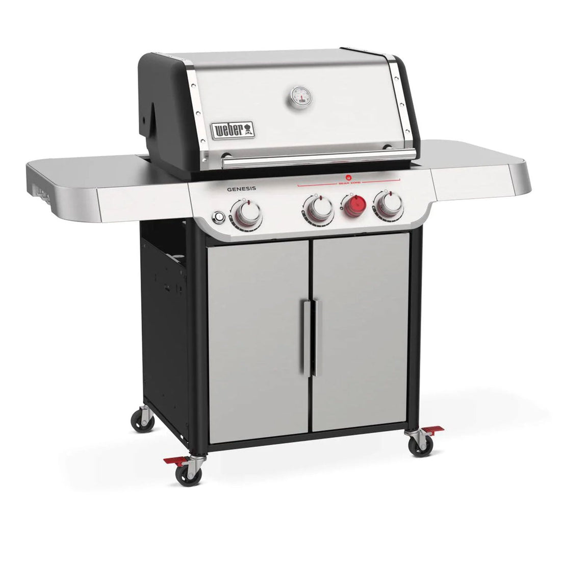 Weber Genesis SP-S-325 3-Burner Propane Gas Grill – Stainless Steel BBQ Grill with Sear Zone