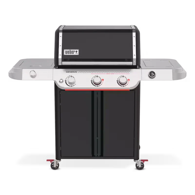 Weber Genesis E-335 3-Burner Gas Grill – Propane BBQ Grill with Sear Zone & Side Burner