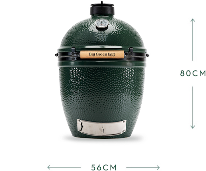 Big Green Egg Large Kamado Grill – 18 in Ceramic Charcoal Grill & Smoker