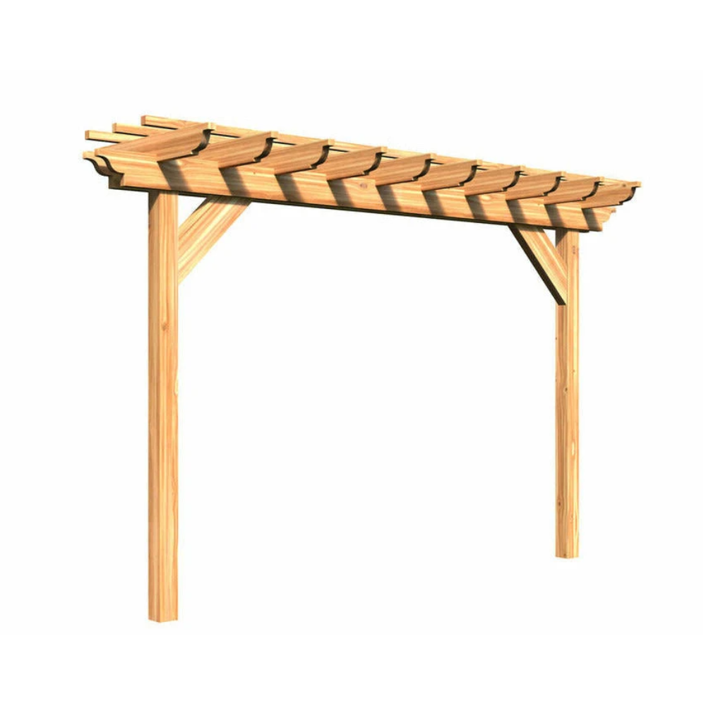 Creekvine Designs Monterrey Pergola Red Cedar 0.91m x 4.27m