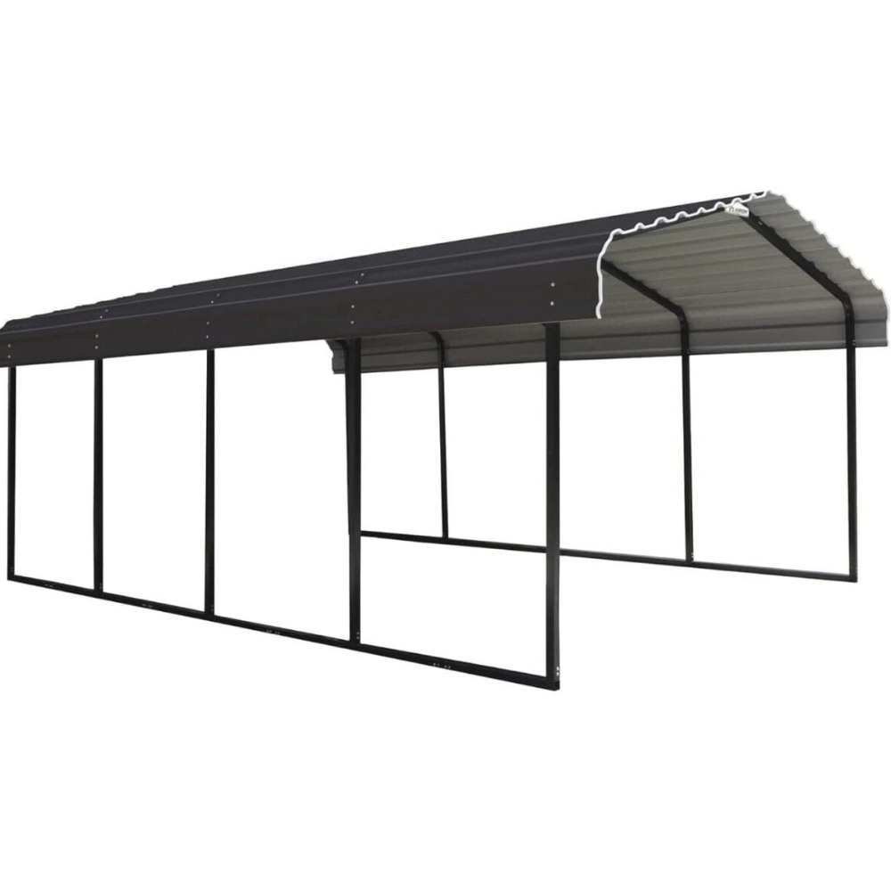 Arrow Steel Carport 3.7m x 6m