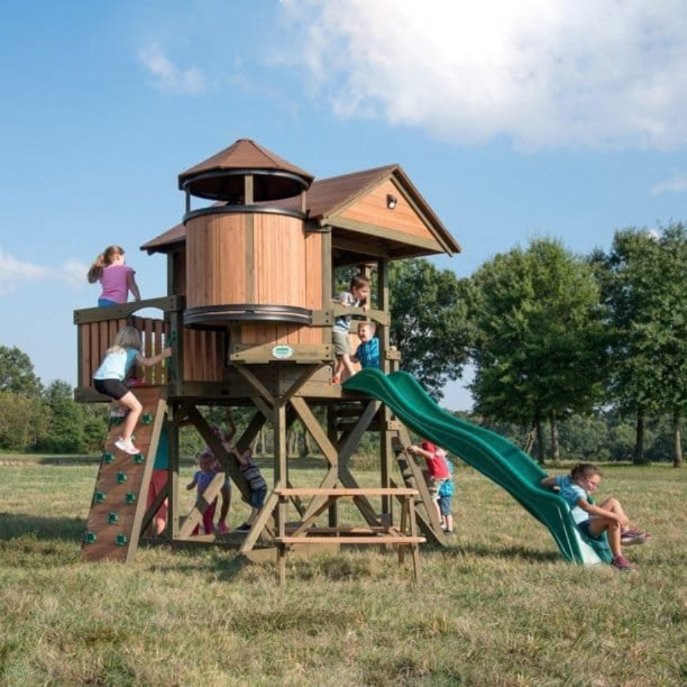 Backyard Discovery Eagles Nest Wooden Playhouse