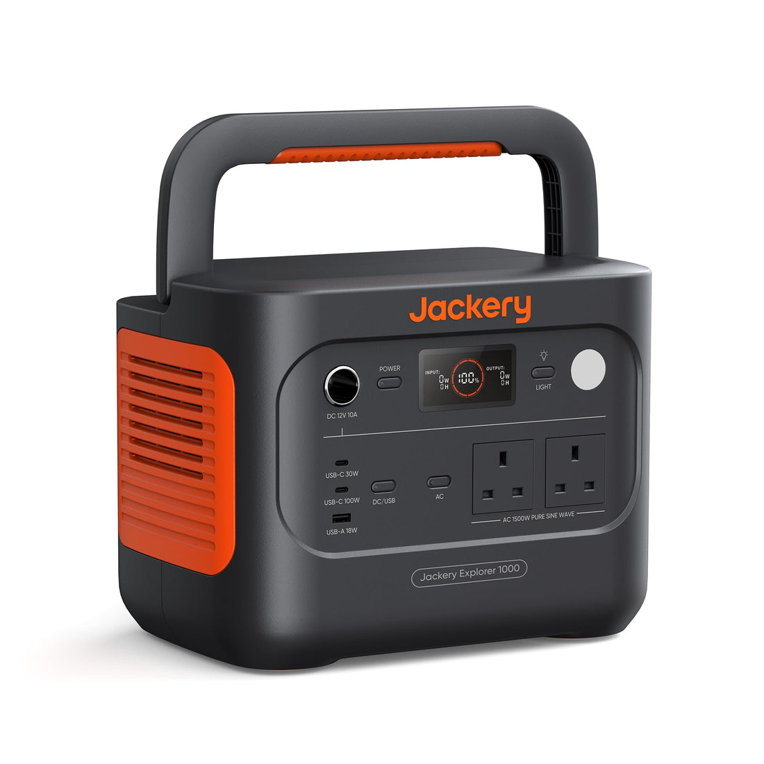 1070Wh 1500W Portable Power Station LiFePO4 – Solar Generator Battery Backup for Home & Camping