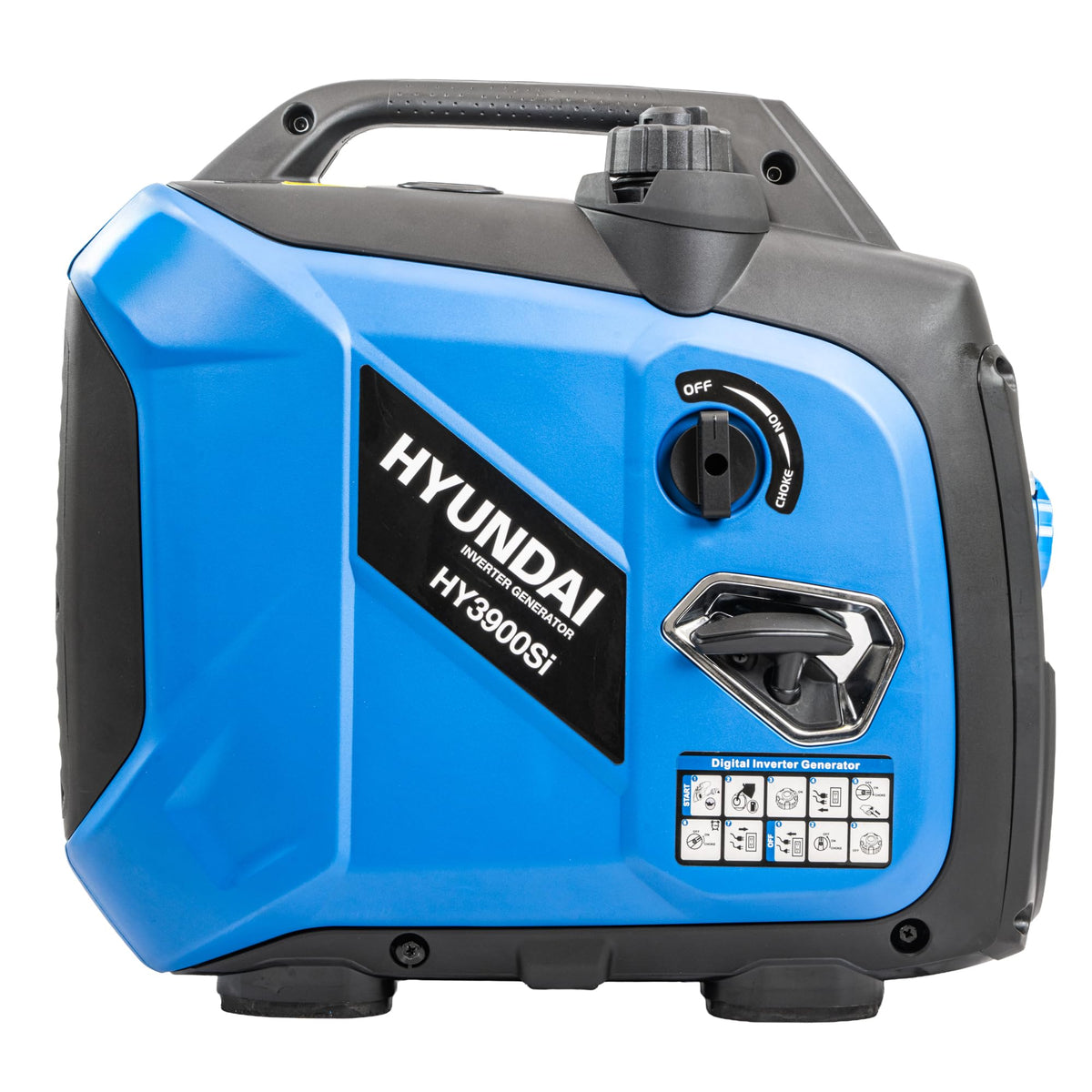 3300W Gas Inverter Generator – Quiet Portable Generator, 6 Hr Runtime