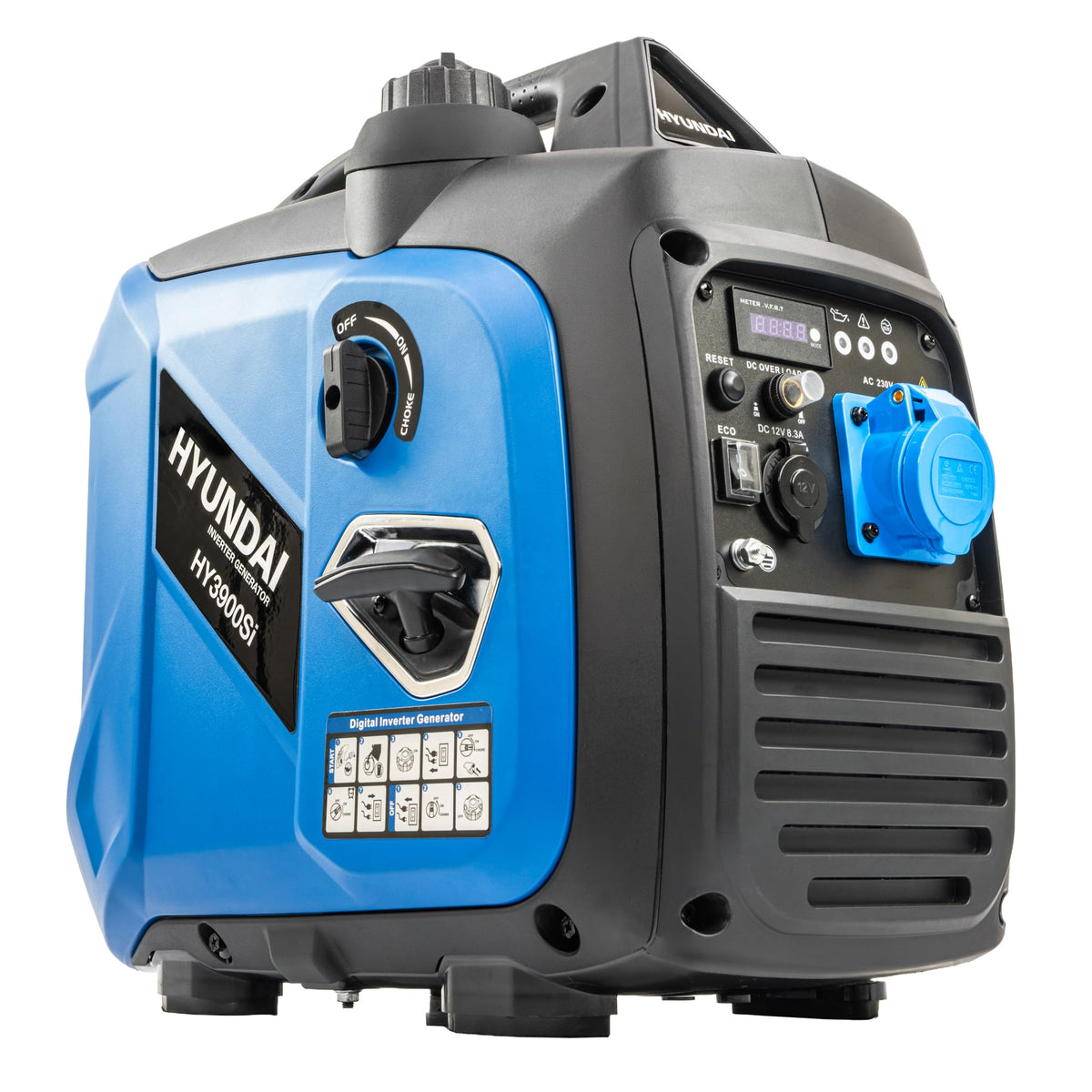 3300W Gas Inverter Generator – Quiet Portable Generator, 6 Hr Runtime