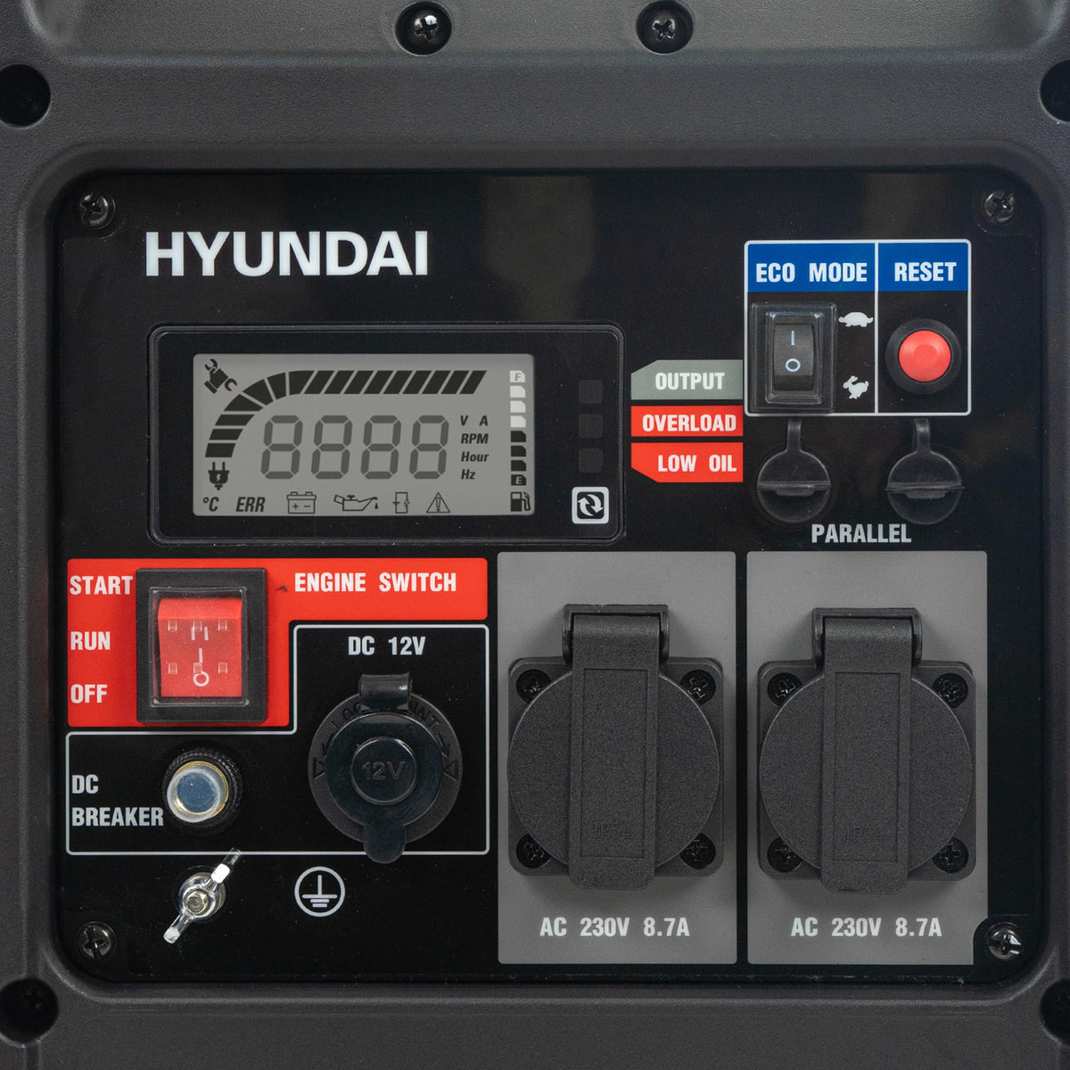 2200W Gas Inverter Generator – Electric Start Portable Generator for Camping & RV