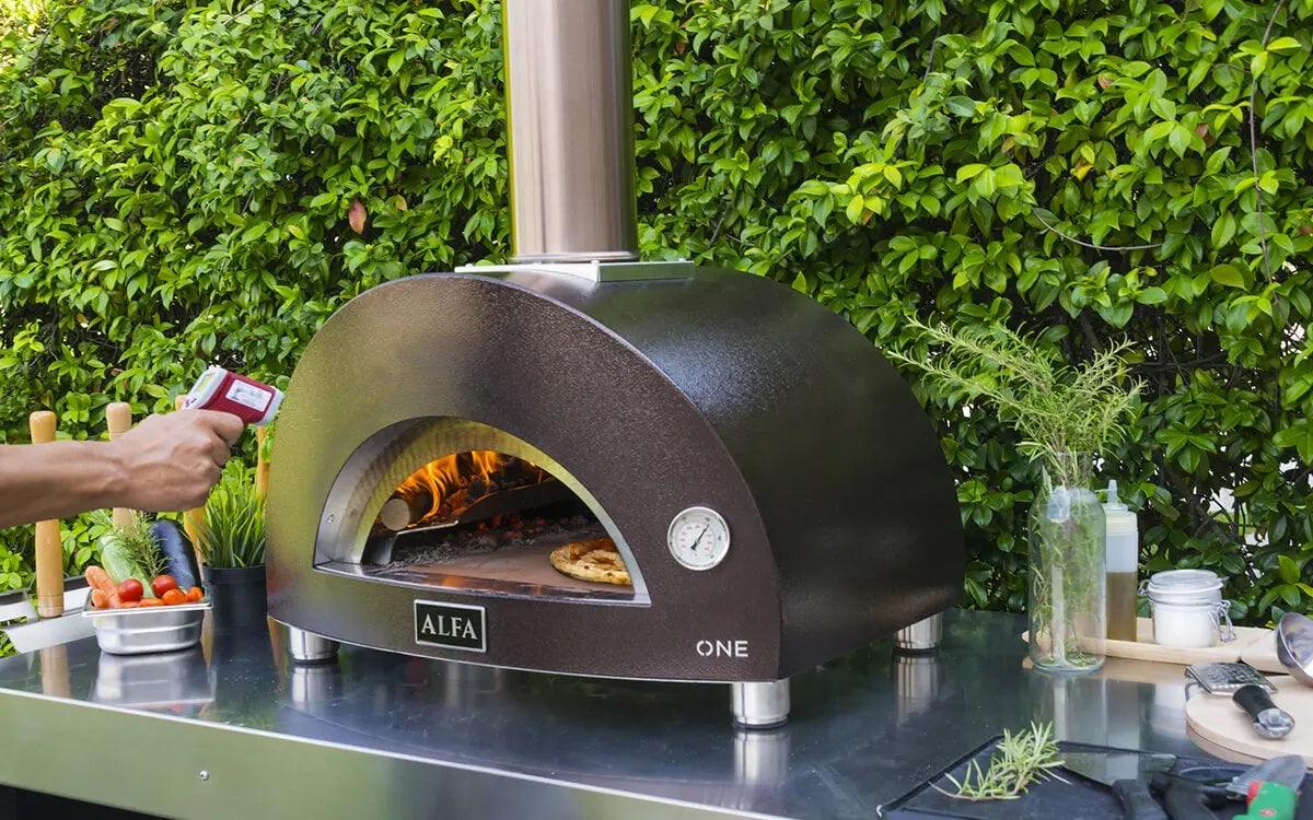 Alfa ONE Wood Fired Pizza Oven – Compact Outdoor Countertop Pizza Oven