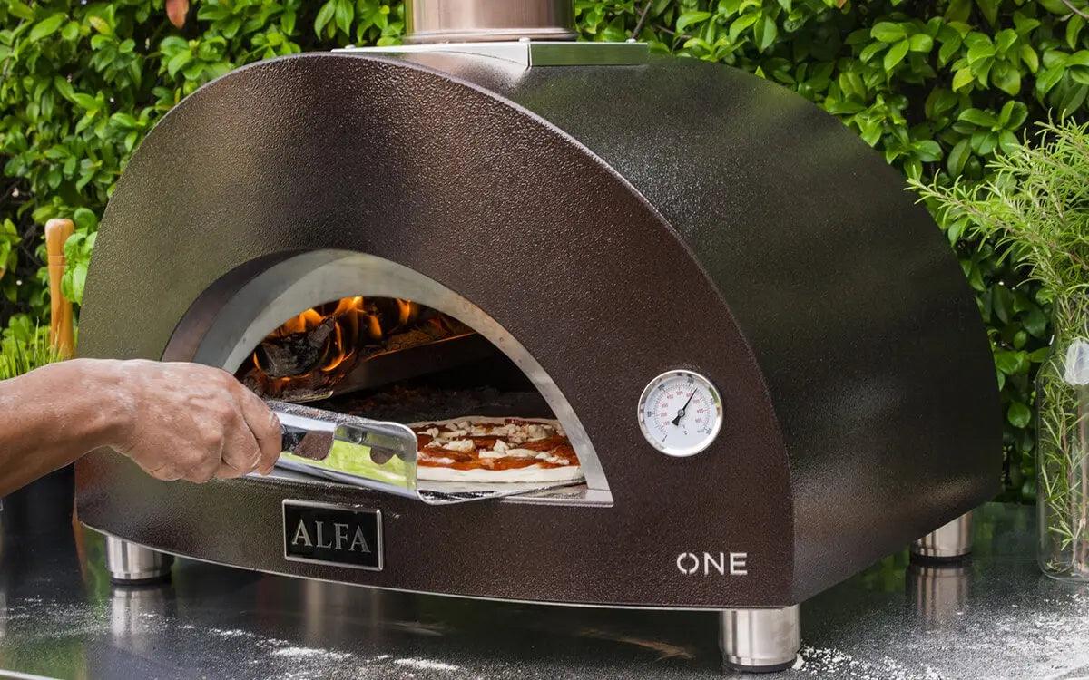 Alfa ONE Wood Fired Pizza Oven – Compact Outdoor Countertop Pizza Oven
