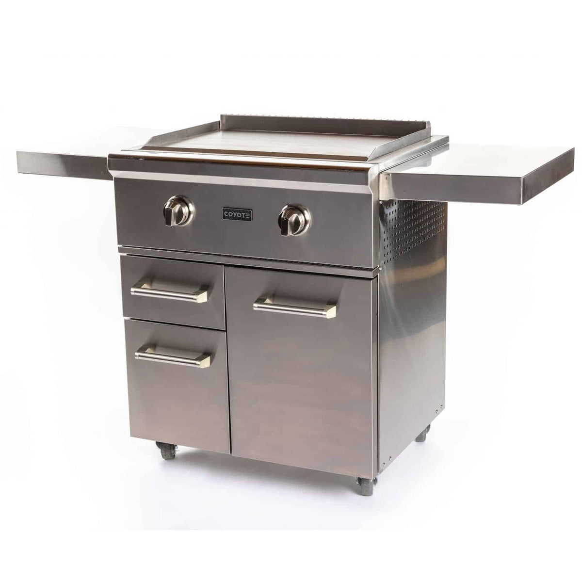 Coyote 30 in Flat Top Gas Griddle – Stainless Steel Outdoor Griddle