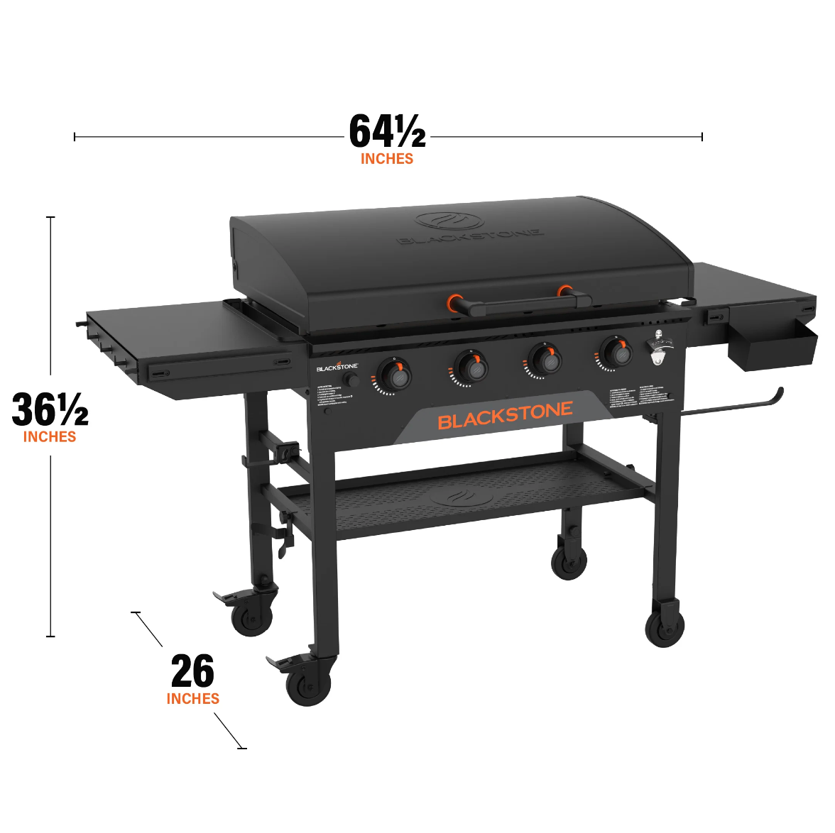 Blackstone Omnivore Propane Griddle with Hood – Outdoor Flat Top Grill