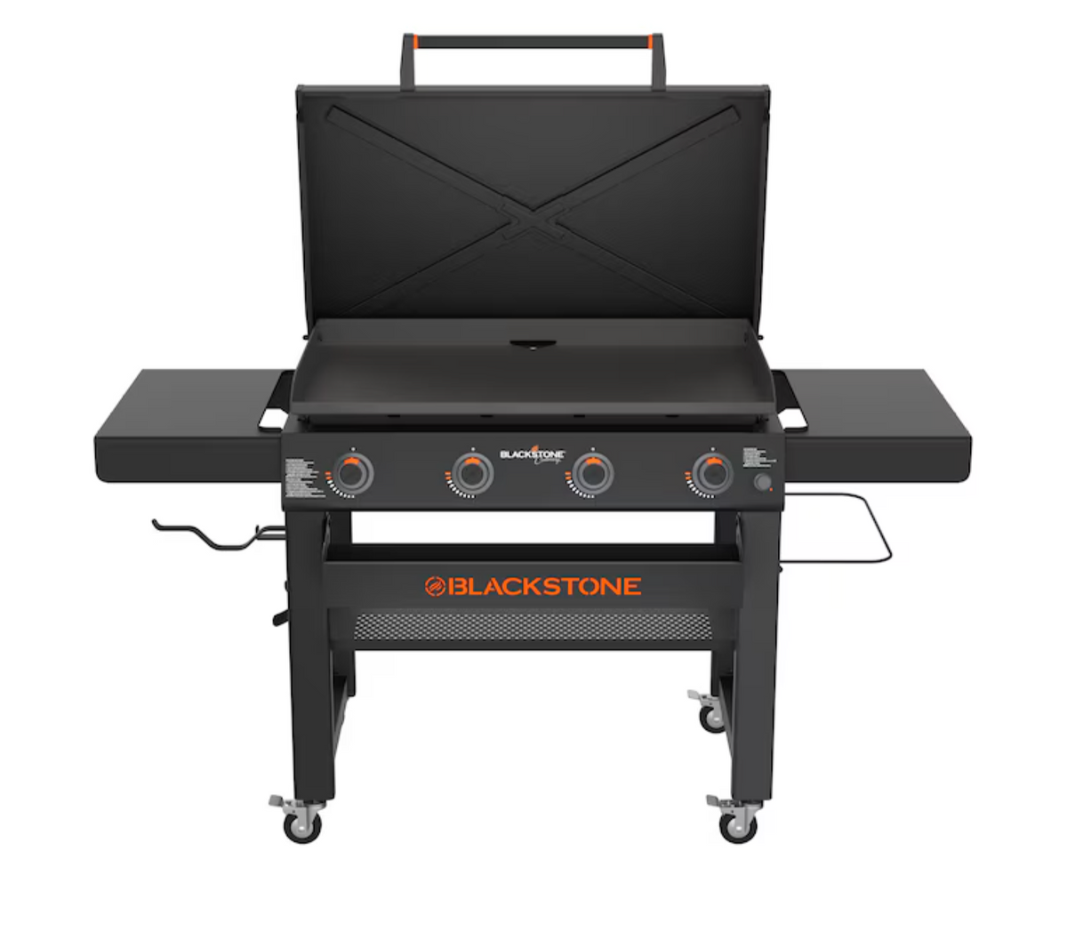 Blackstone Culinary Omnivore 36 in Propane Griddle with Hood – 4-Burner Flat Top Grill