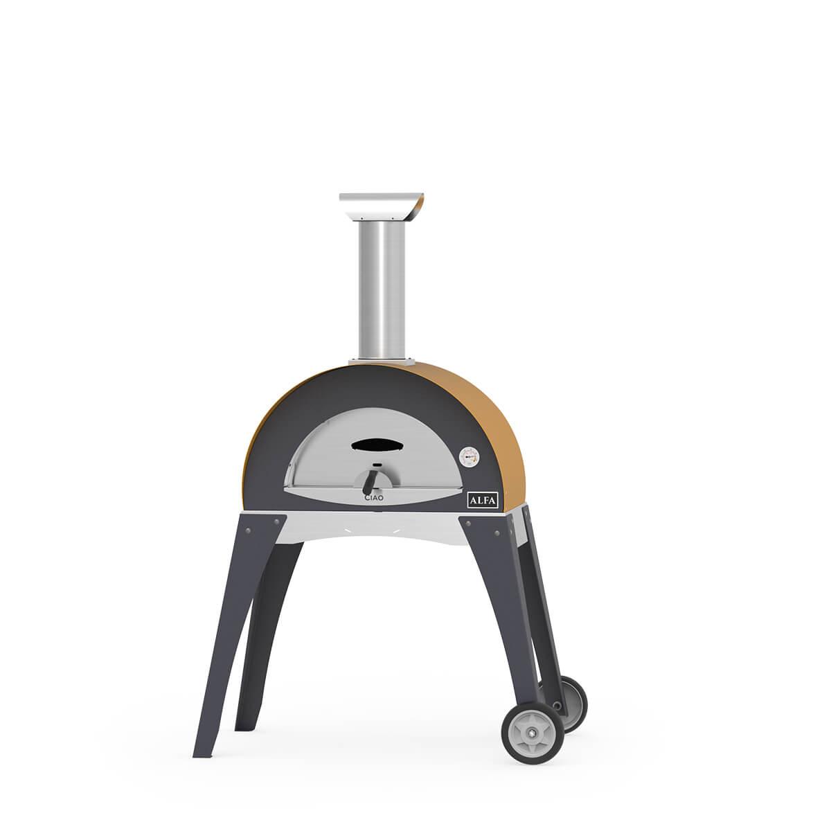 Alfa Ciao Wood Fired Pizza Oven – Outdoor Pizza Oven with Stand