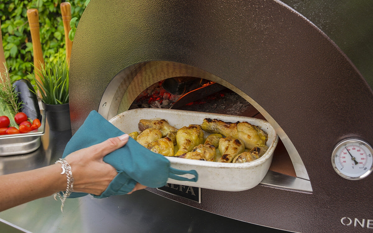Alfa ONE Gas Pizza Oven – Compact Propane Outdoor Countertop Pizza Oven